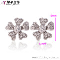 26733 Xuping Synthetic CZJewelry  Fashion design elegant flower shaped studs earrings